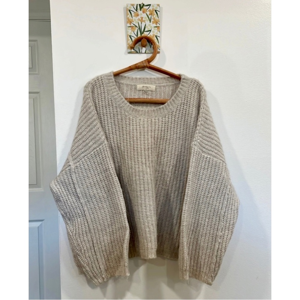 A Beautiful Soul | Cozy Beige Knit Sweater